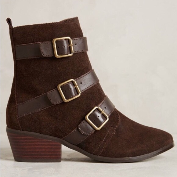 UO Kelsi Dagger Brooklyn Dana Buckle Boot - Picture 2 of 8